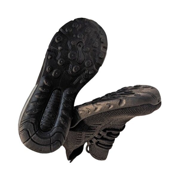 BM Collection Women's Black Mesh Comfort Lace Up Sneakers Size 8 New w/out Box - Picture 7 of 7